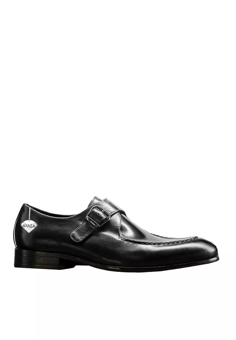 Discount on Twenty Eight Shoes  shoes - SKU: VANSA Top Layer Sheepskin Business Monk Shoes VSM-F-Y32