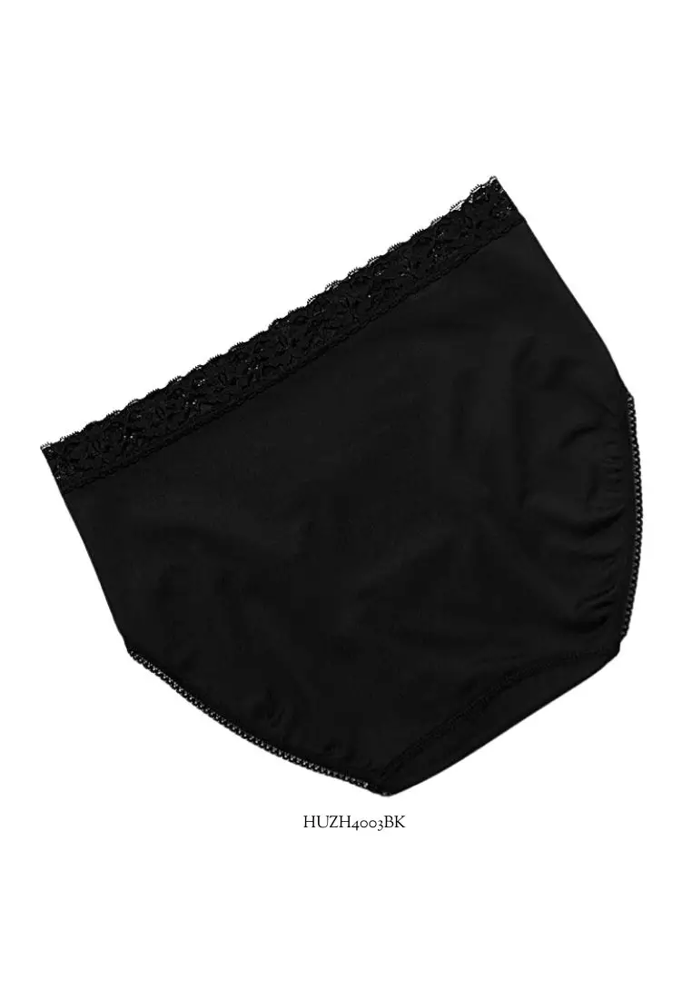 Lks2082 Lady Sexy Panty ( 6 Pieces Set ) -black