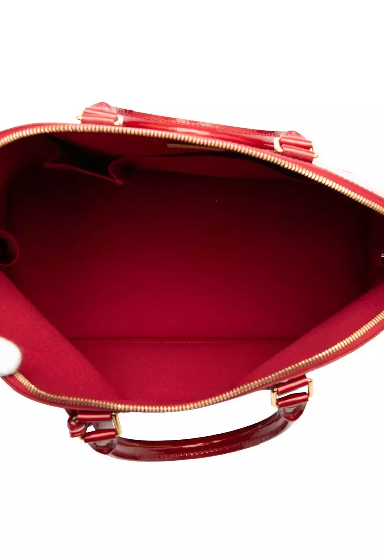 Pre-Loved Louis Vuitton Monogram Vernis Alma Gm