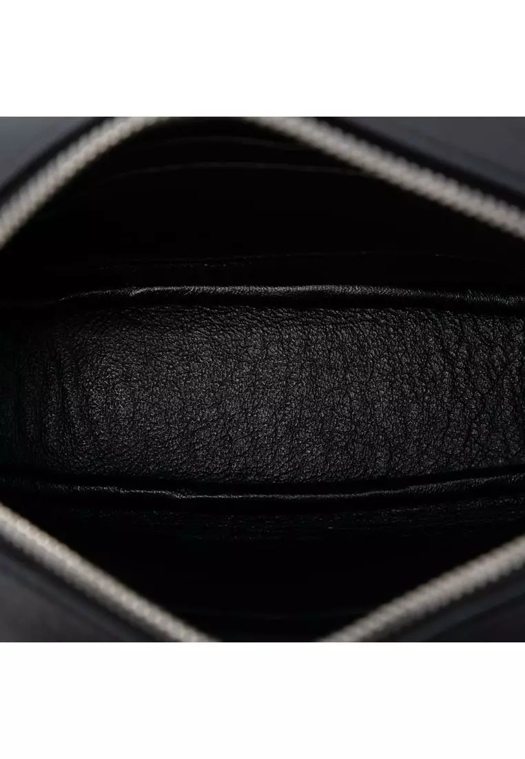 Pre-Loved Saint Laurent Mini Embroidered Nappa Love Blogger Camera Bag