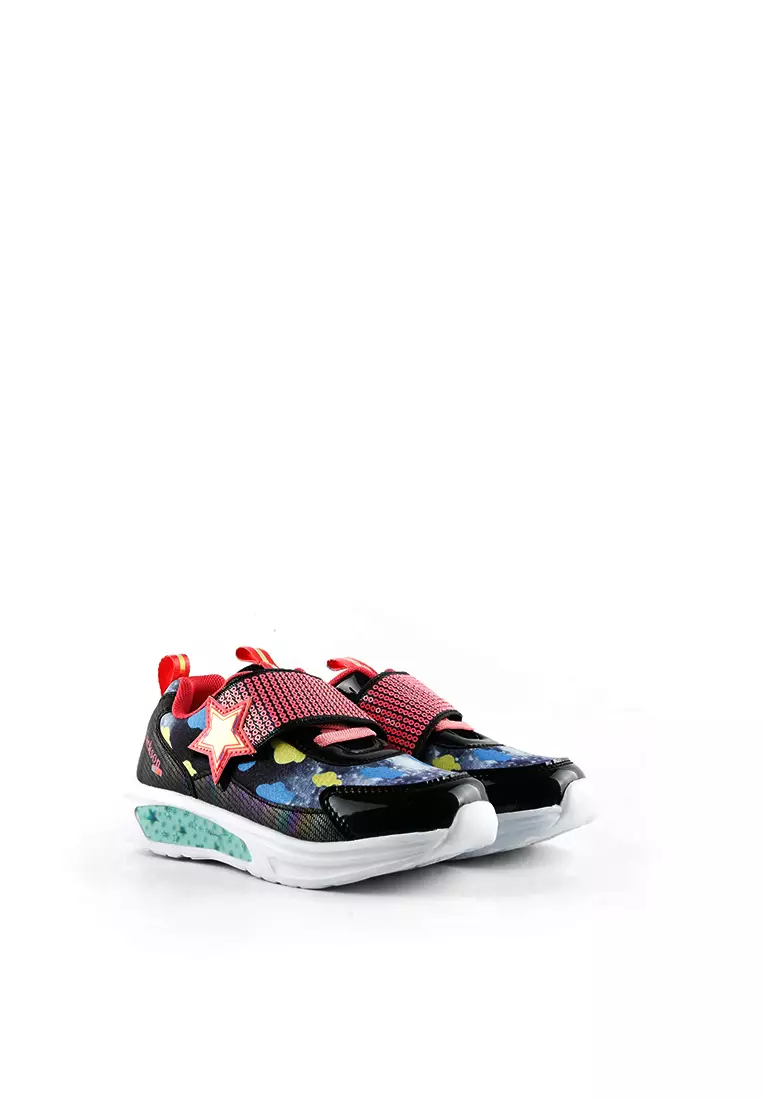 Jackson Kids Ruby 1SO Black Pink - Sepatu Sneakers