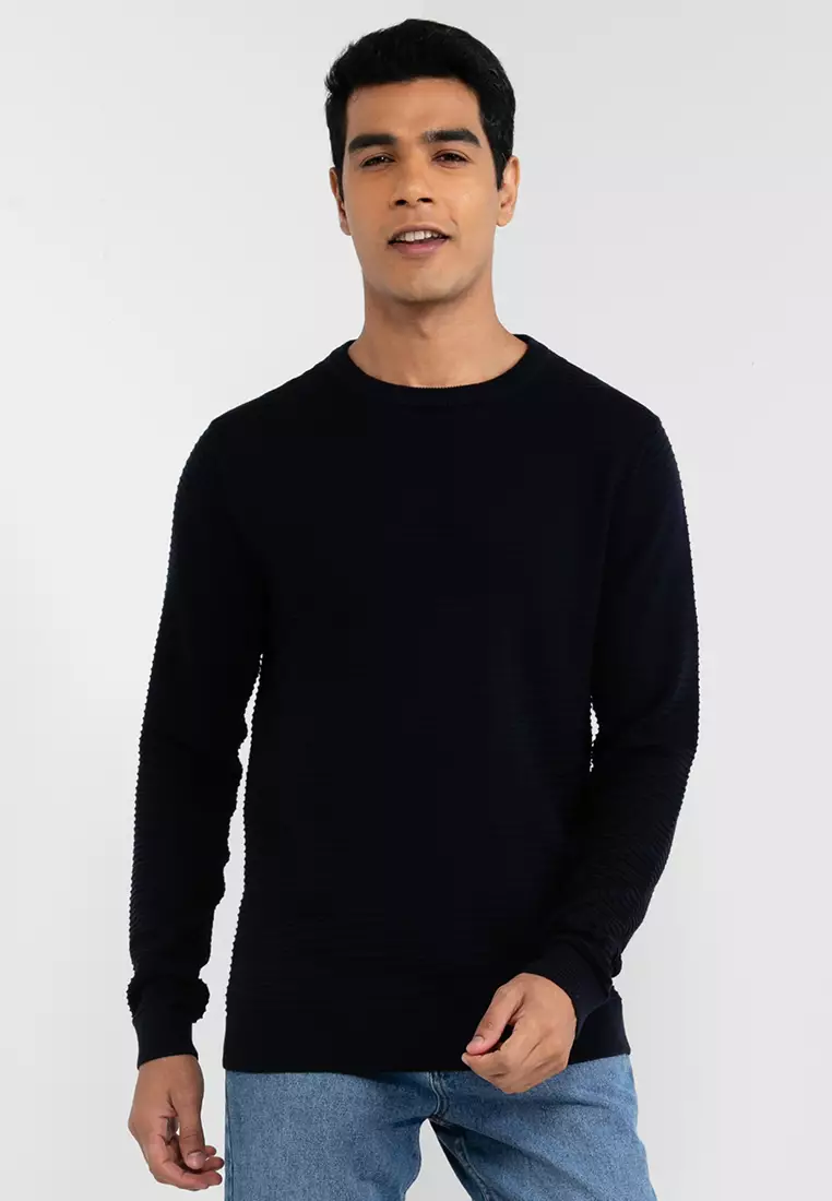 Jack and jones knit crew neck on sale