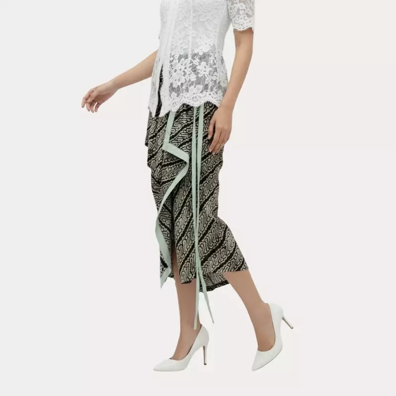 Rok Lilit Batik Wanita - Bawahan Batik - Bhatara Batik Nusantara Skirt - Rok Batik Etnik Modern