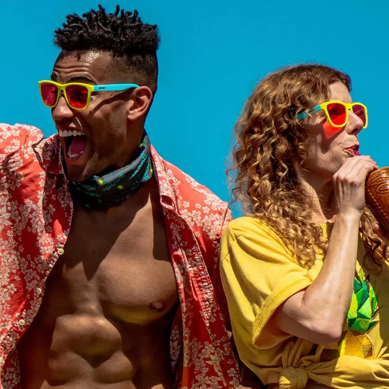 Goodr Kacamata Series OG - Pineapple Painkillers