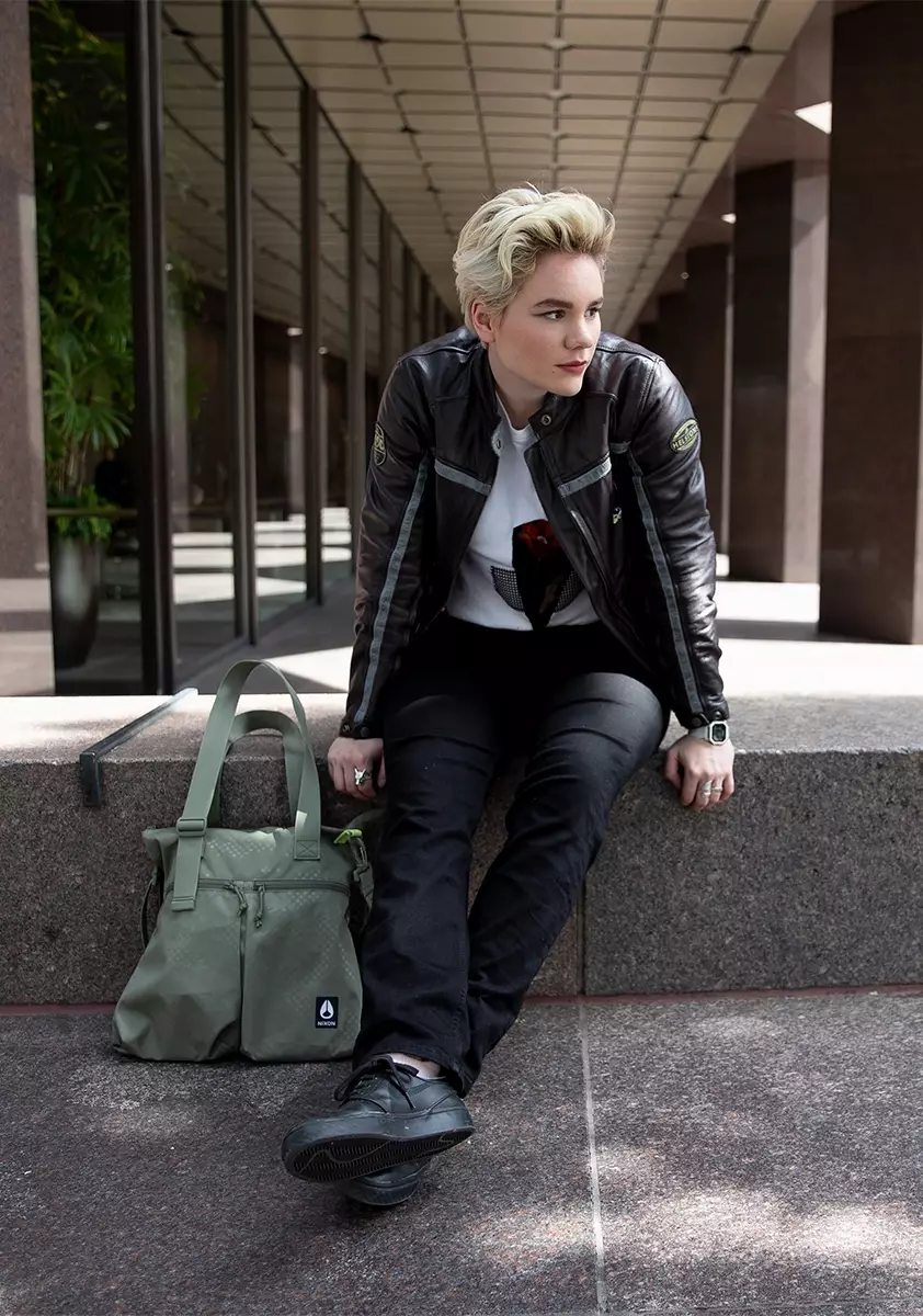 NIXON BAG-HEIST BAG LG BLACK  29L-C3031000