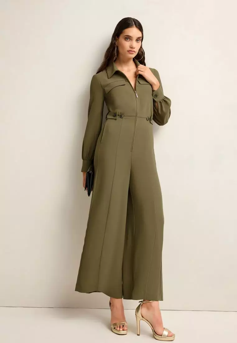 Next sales jumpsuit green