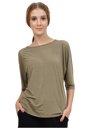 Batwing Jersey Top