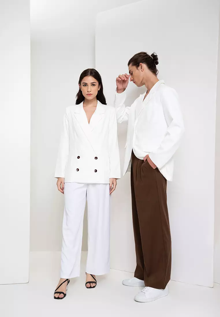 Buy Zalora Studios Loose Fit Suit Blazer 2024 Online ZALORA