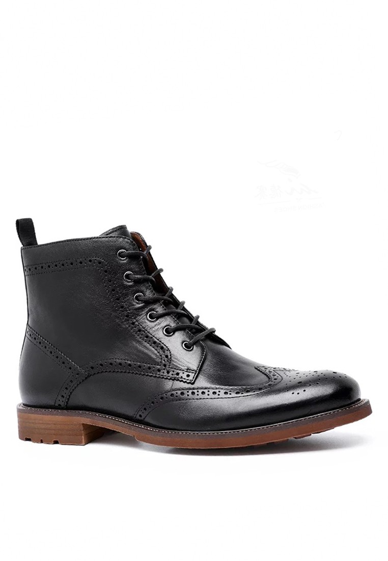 Rye Leather Brogue Boot 816301