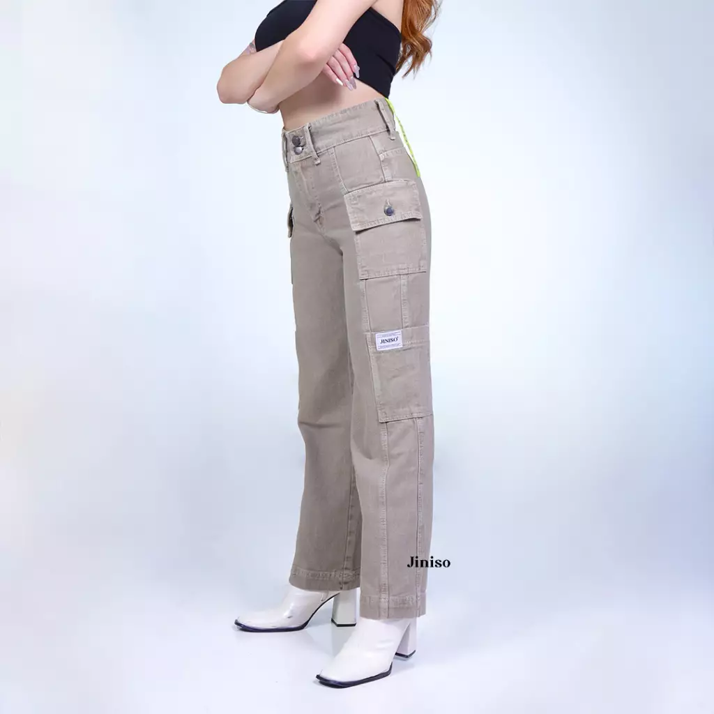 Cargo Baggy Highwaist Jeans 412 HANDS UP