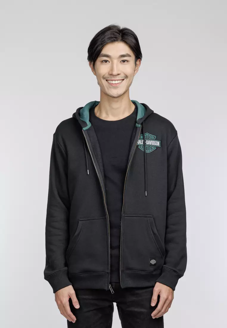 Harley davidson zip up hoodies deals