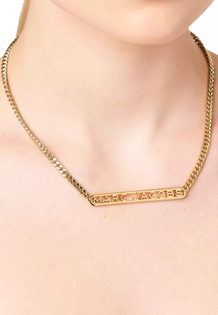 Monogram Chain Necklace in Gold J305M03FA22