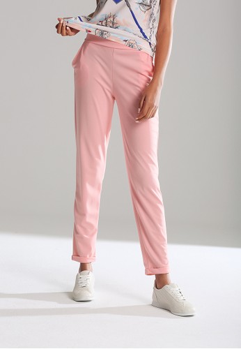 London Rag pink Pink Straight Fit Pants 6049AAADF9D52BGS_1
