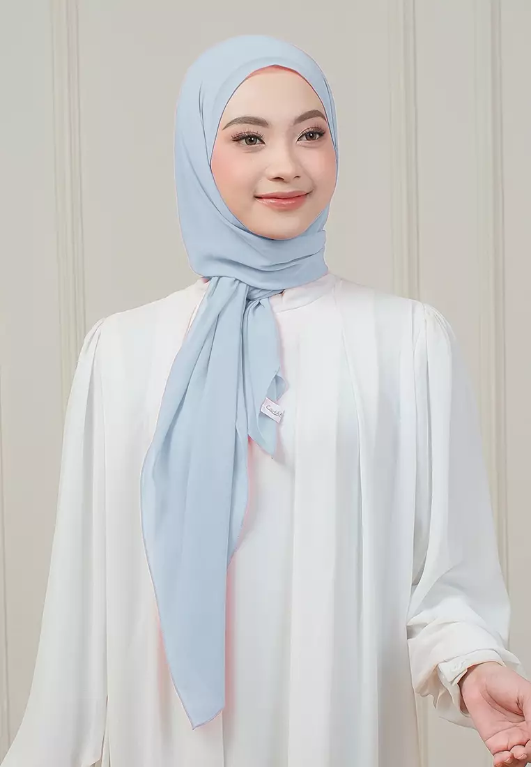 HIJAB INSTAN MAGNET SYIFA - SKY BLUE