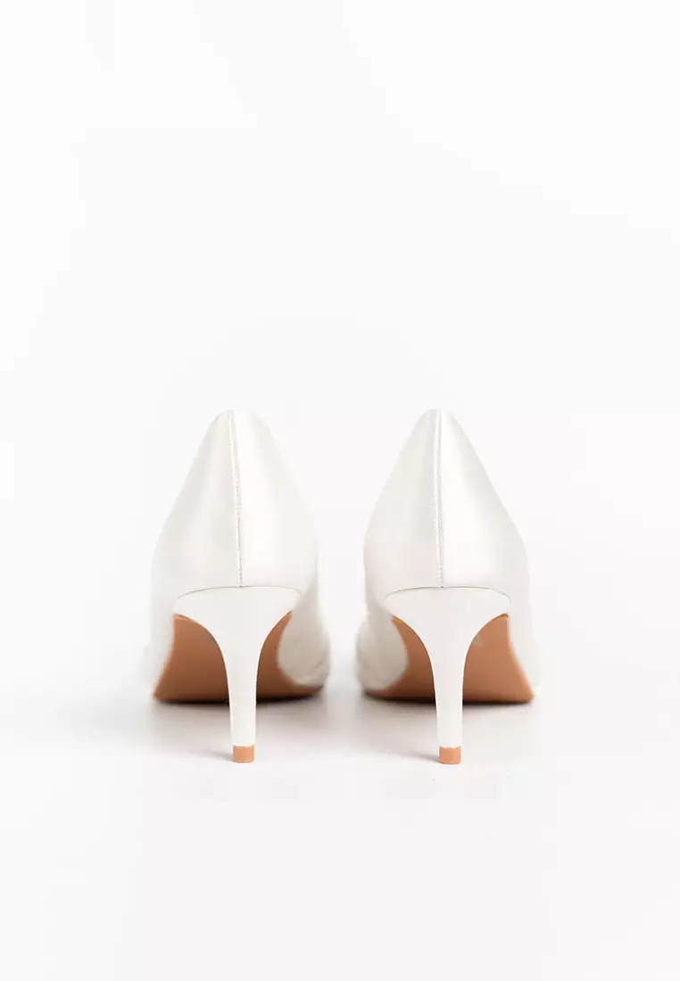 Ilya Satin Knot Heels