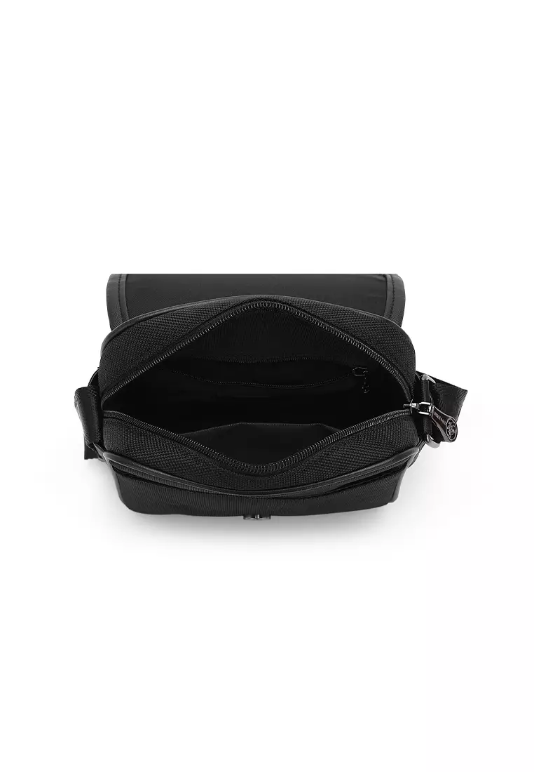 Men's Sling Bag / Crossbody Bag - Black