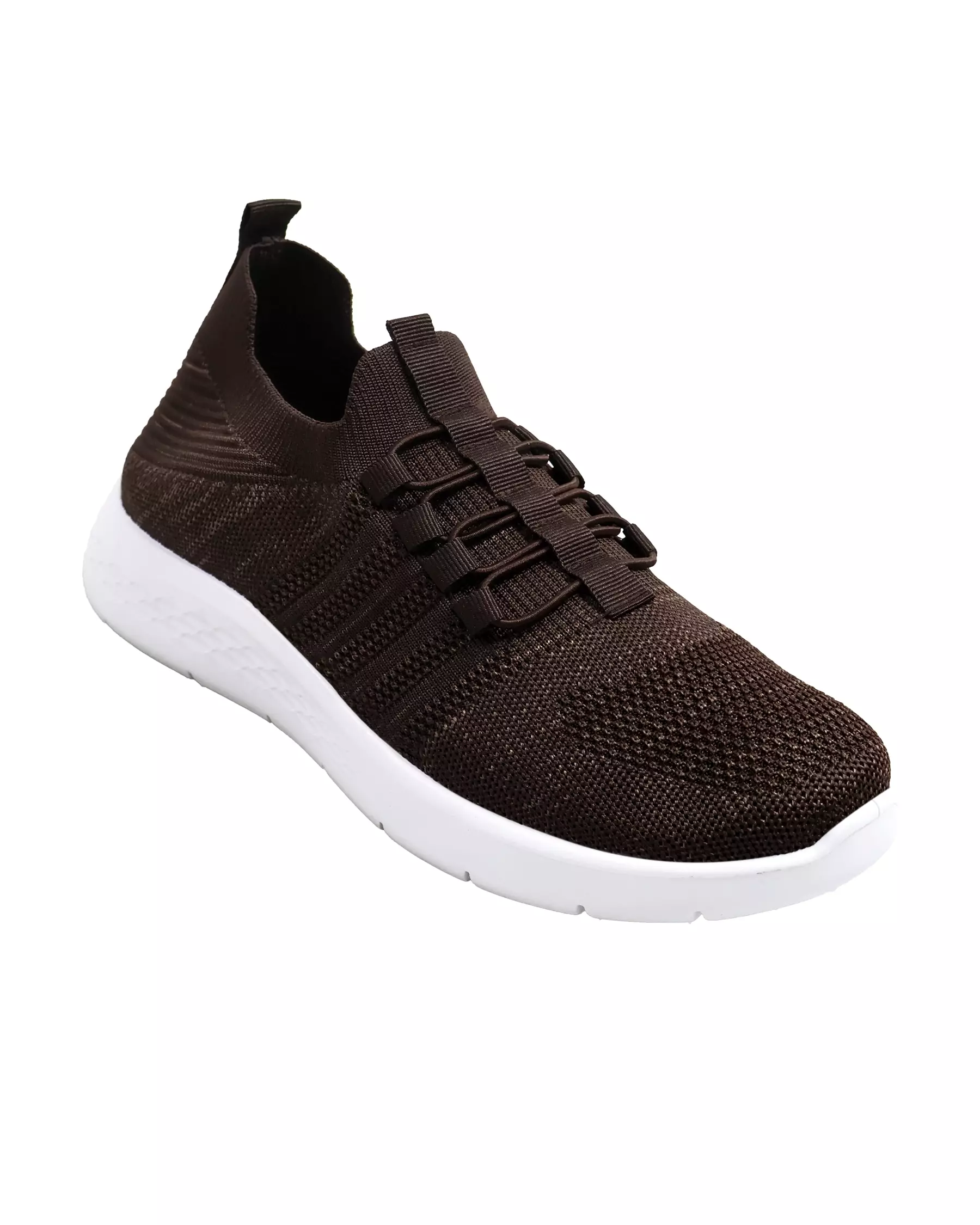 Dr. Kevin Sepatu Sport Pria Men Sneakers Sepatu Sekolah Hitam Flyknit Tali 889-107