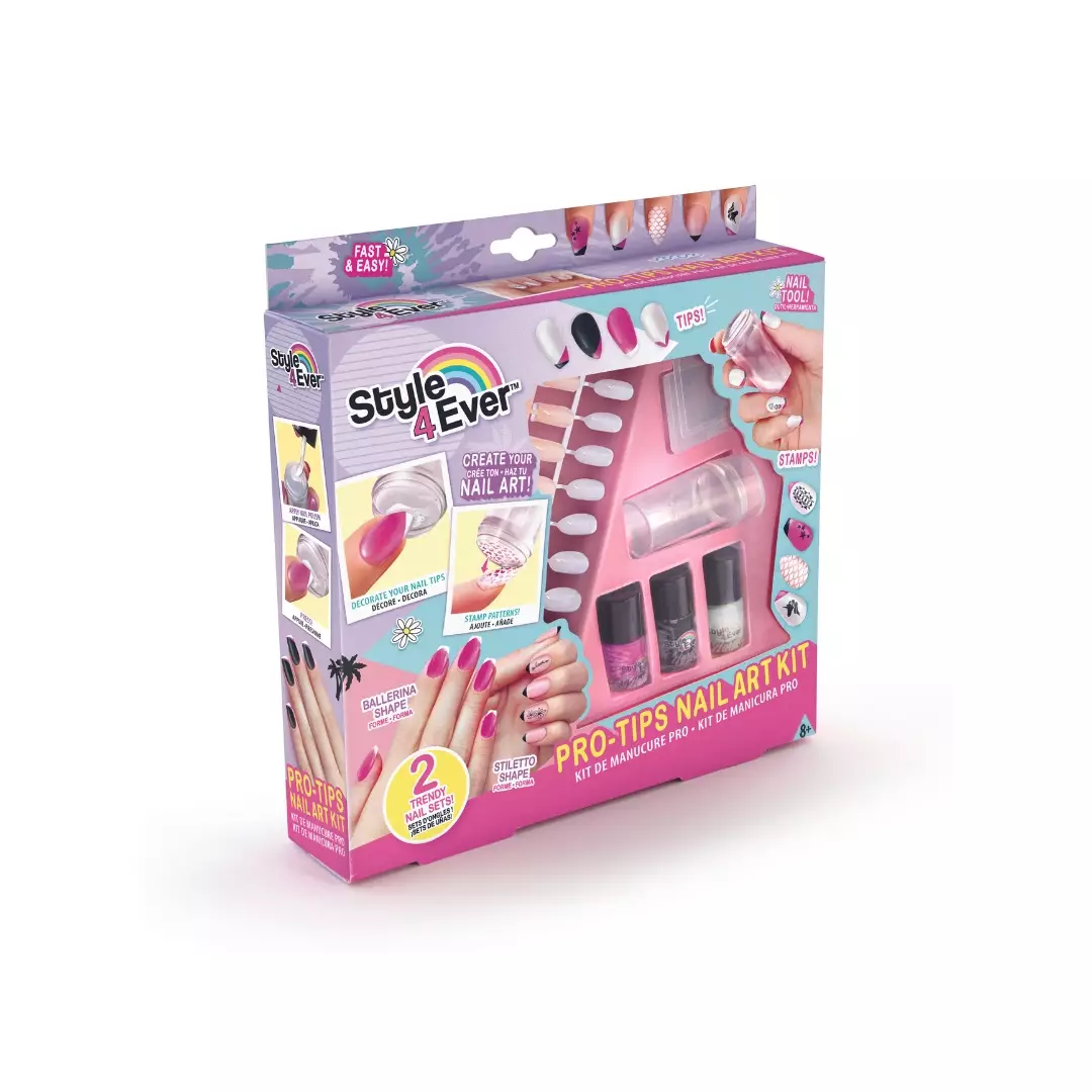 STYLE 4 EVER - Pro-Tips Nail Art Kit    - Mainan anak