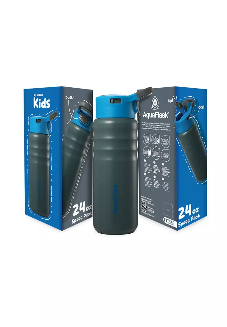 24oz Space Pilot Kids Straw Sip Collection Limited Edition