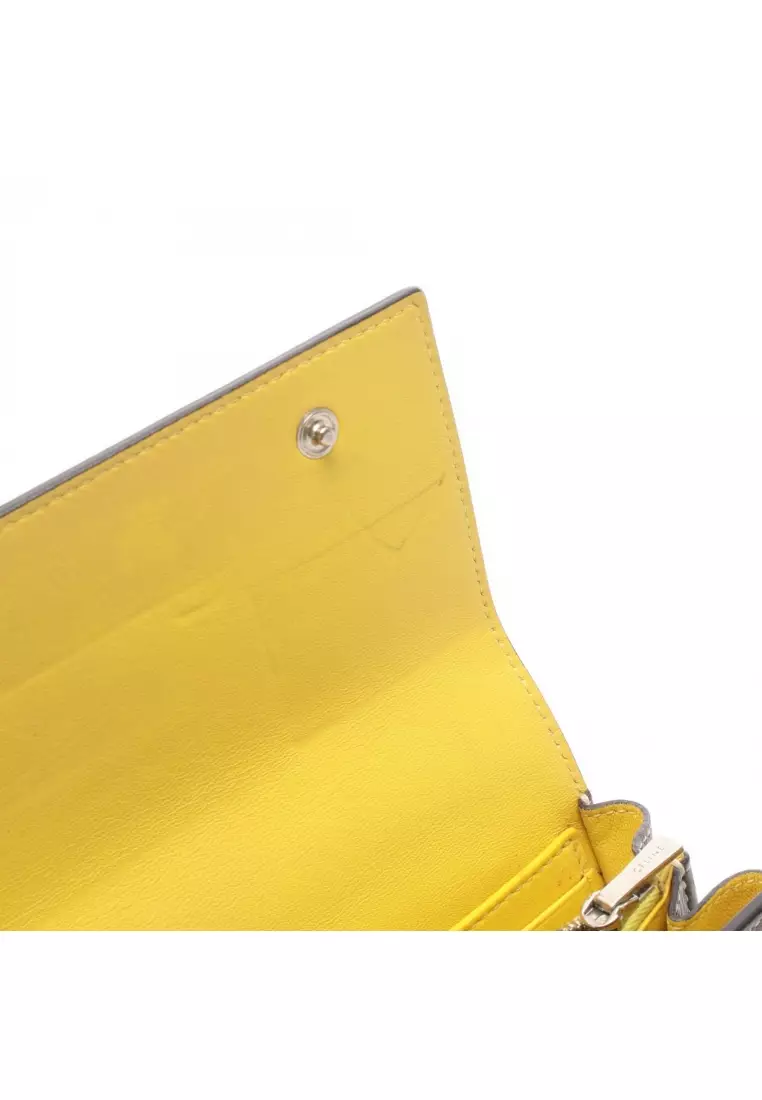 Buy CELINE Pre-Loved Celine Large flap multifunction Bi-fold Long