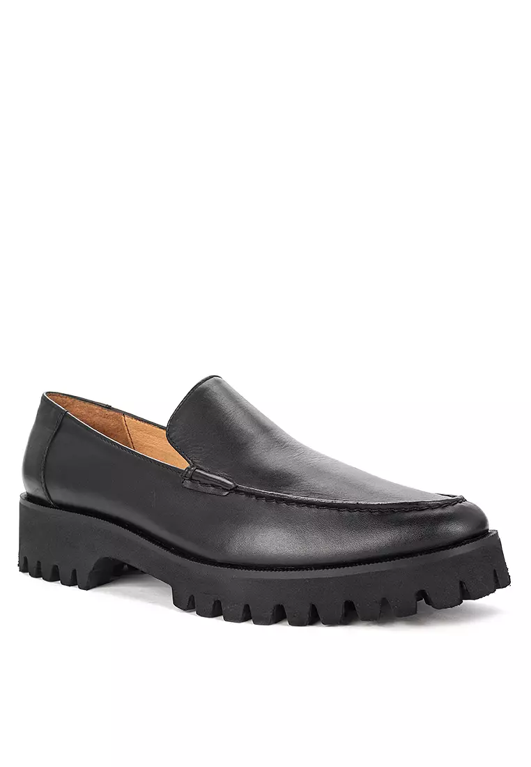 Edison Black Loafer Shoes