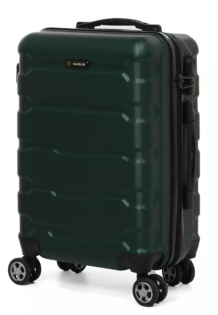 Carlton Koper Hardcase Unisex Size 20 Inch Tas Travel Combination Lock Large Compartment Material ABS+PVC Coated ORIGINAL - Green