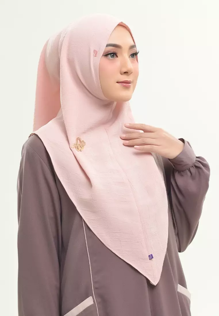Rabbani - Kerudung Instan Dewasa Hino Baby Pink M