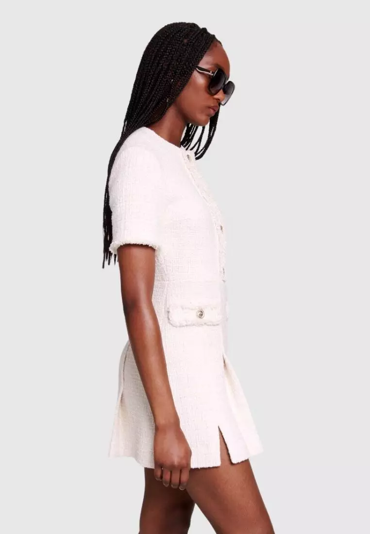 Maje short shop tweed dress