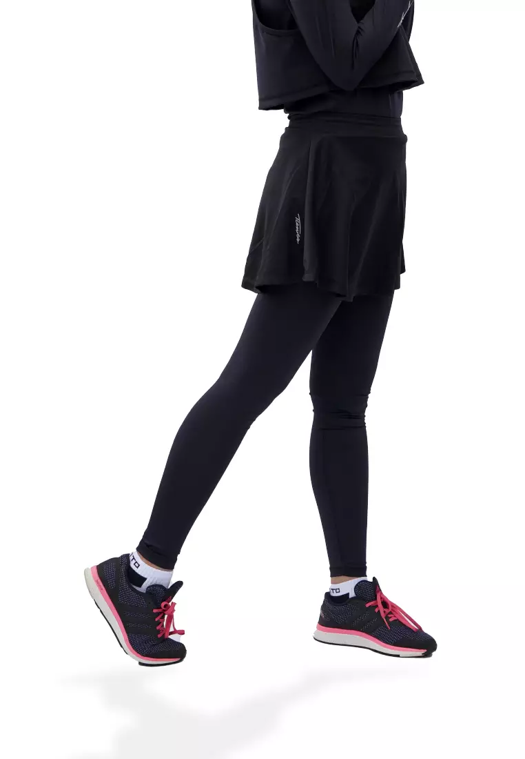 Jual Tiento Tiento Rok Dry Fit Celana Legging Panjang 2in1 Wanita ...