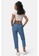 JUST G blue Teens Light Blue Cropped Slim Fit Jeans 55323AA271C9B7GS_2