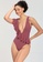 LYCKA red LWD7303-European Style Lady Swimsuit-Red 0DEABUS95F38D1GS_2
