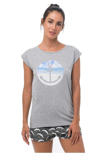 69 SLAM grey 69Slam Beach Anchor printed tshirt Grey 9E3BCAA0FB5948GS_1