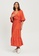Calli 橘色 Foxie Dress 588B5AA49E1D00GS_5