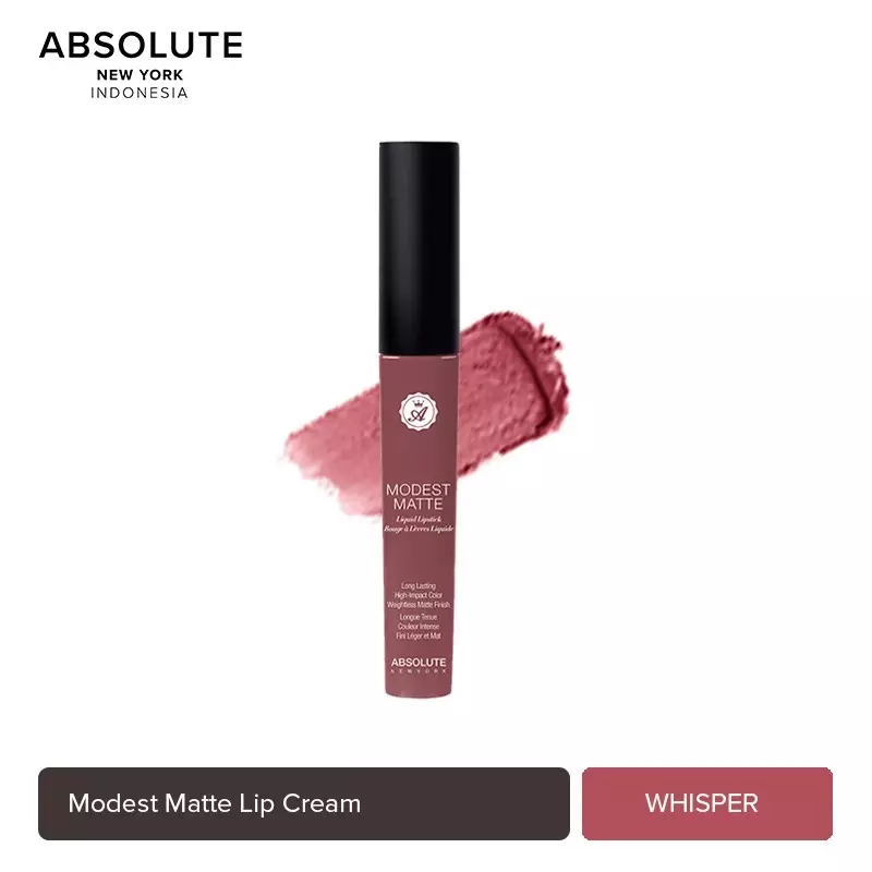 MODEST MATTE LIPSTICK- WHISPER