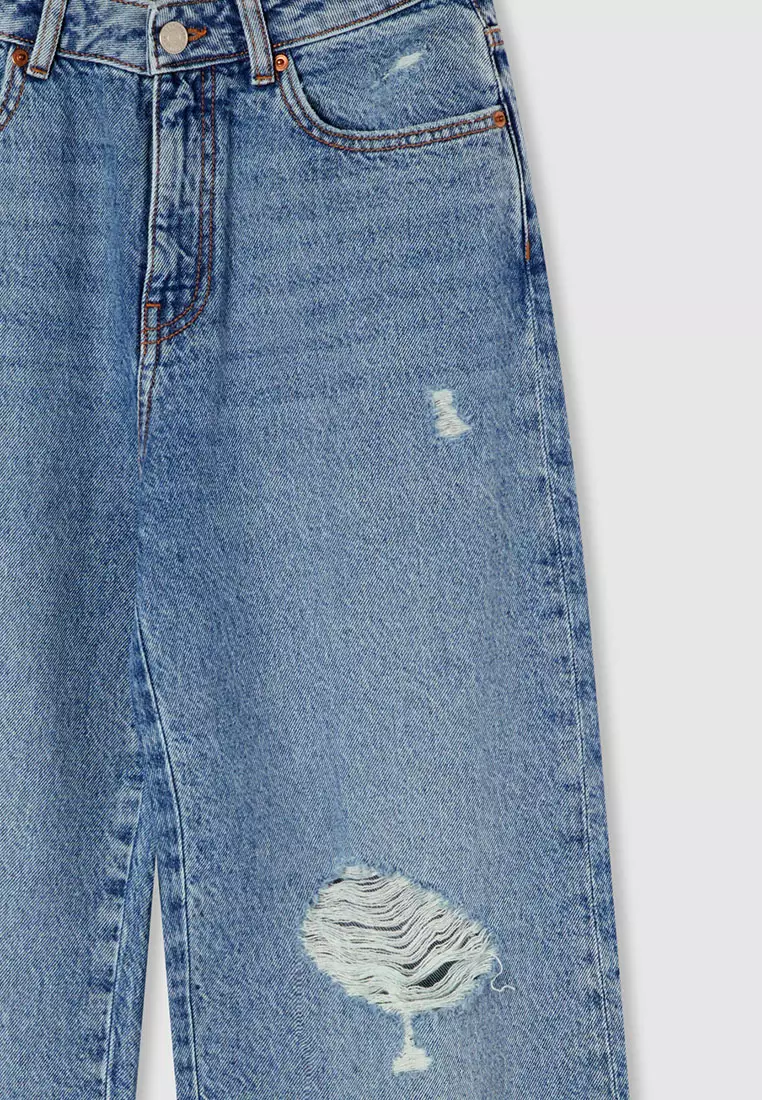 Woman Long Pants Jeans