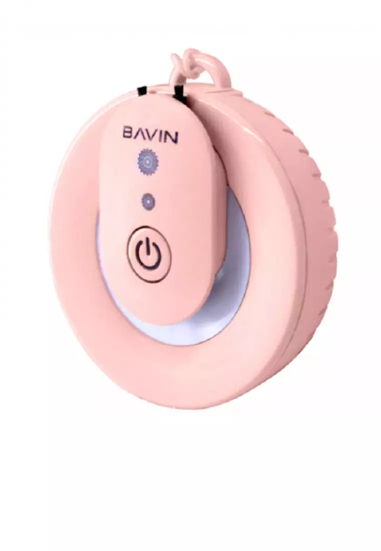 Neck hanging top air purifier