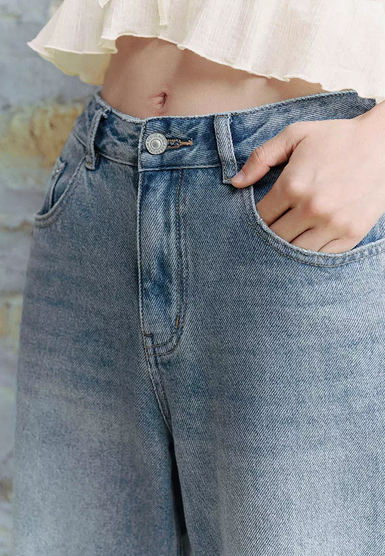 Wide-Leg Pants Jeans