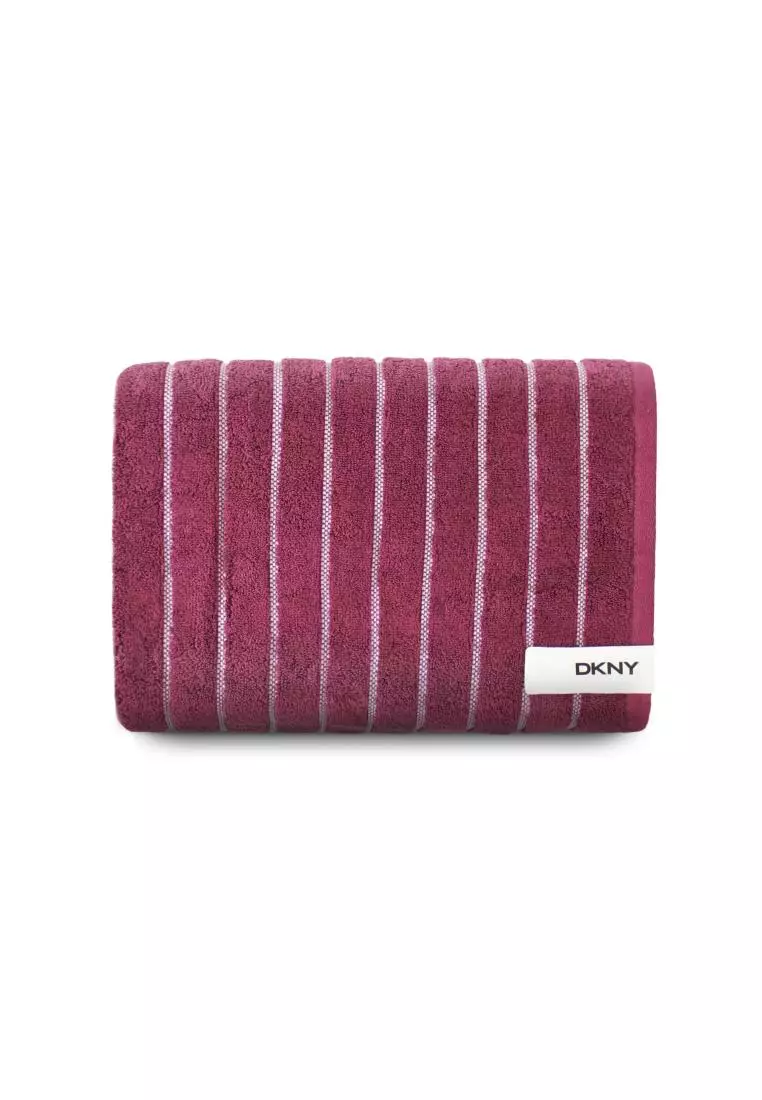 DKNY Brooklyn Grape Wine Bath Towel (30"x54")