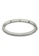 Her Jewellery silver Classic Bangle (White Gold) - Made with premium grade crystals from Austria HE210AC98KHDSG_3