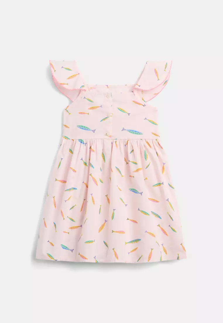 Woven Flutter Dress