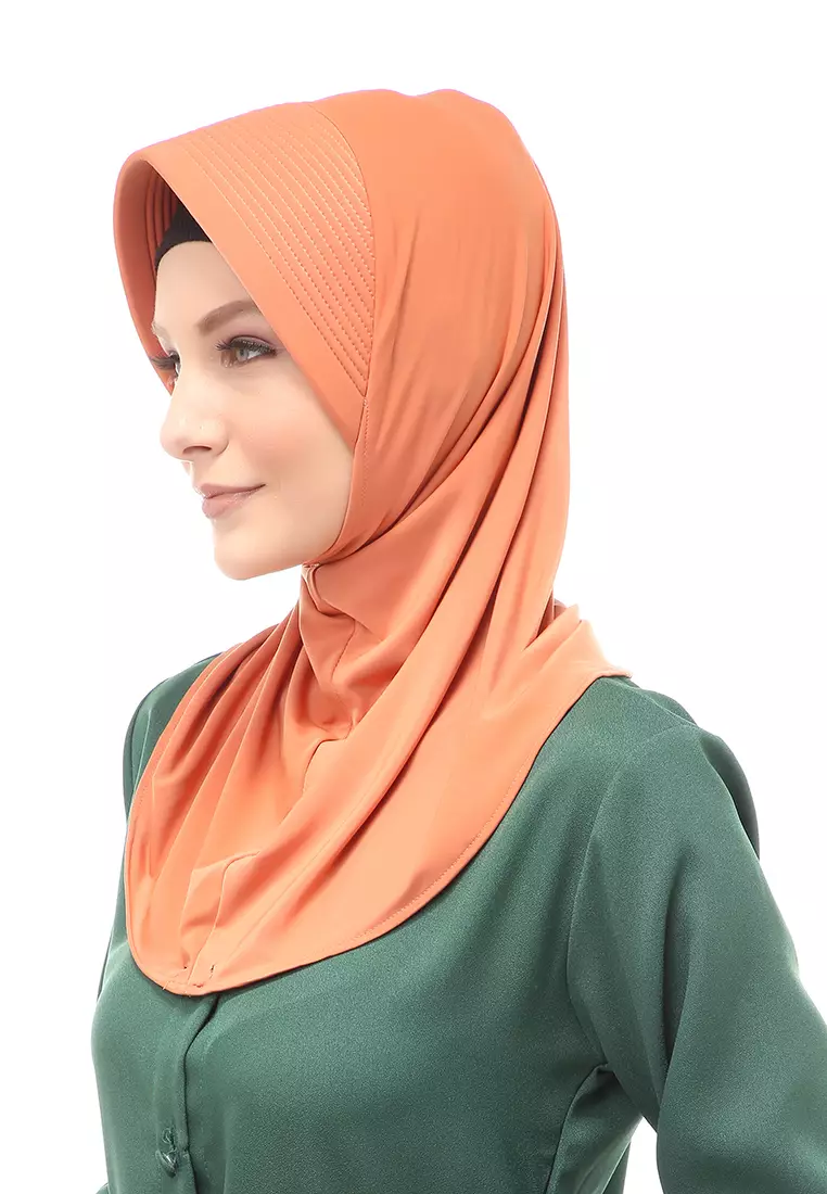 Layla Hijab Sport Instan Wanita Muslimah Relaxed Fit - Bata