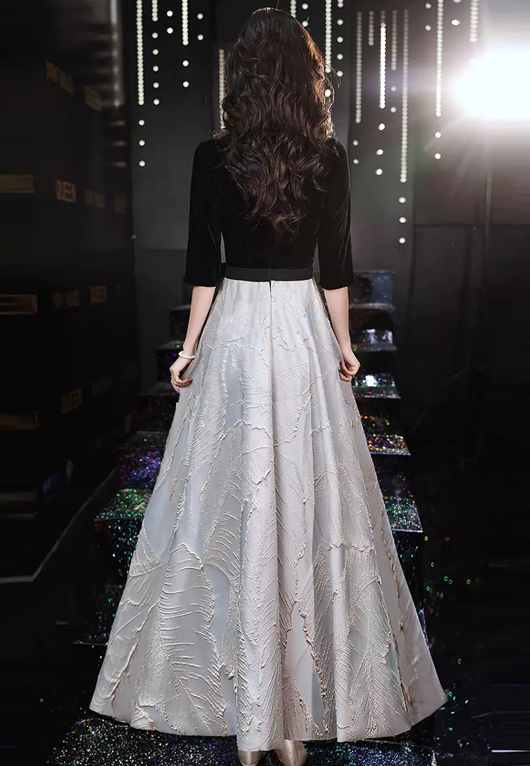 Fashionable and elegant evening dress long dress CA092606