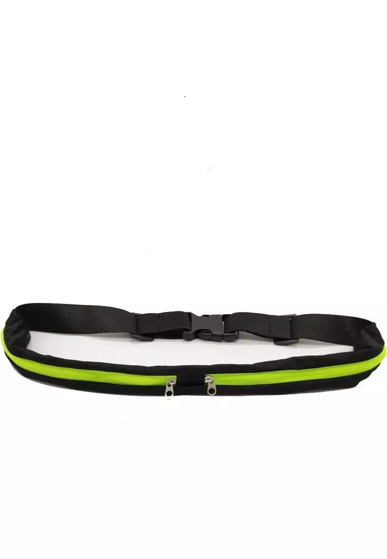 Noice Sabuk Tas Olahraga 2 Slot Double Bag Waterproof Material Polyester ORIGINAL - Green