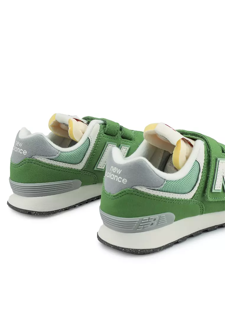 New balance 574 kids Green discount