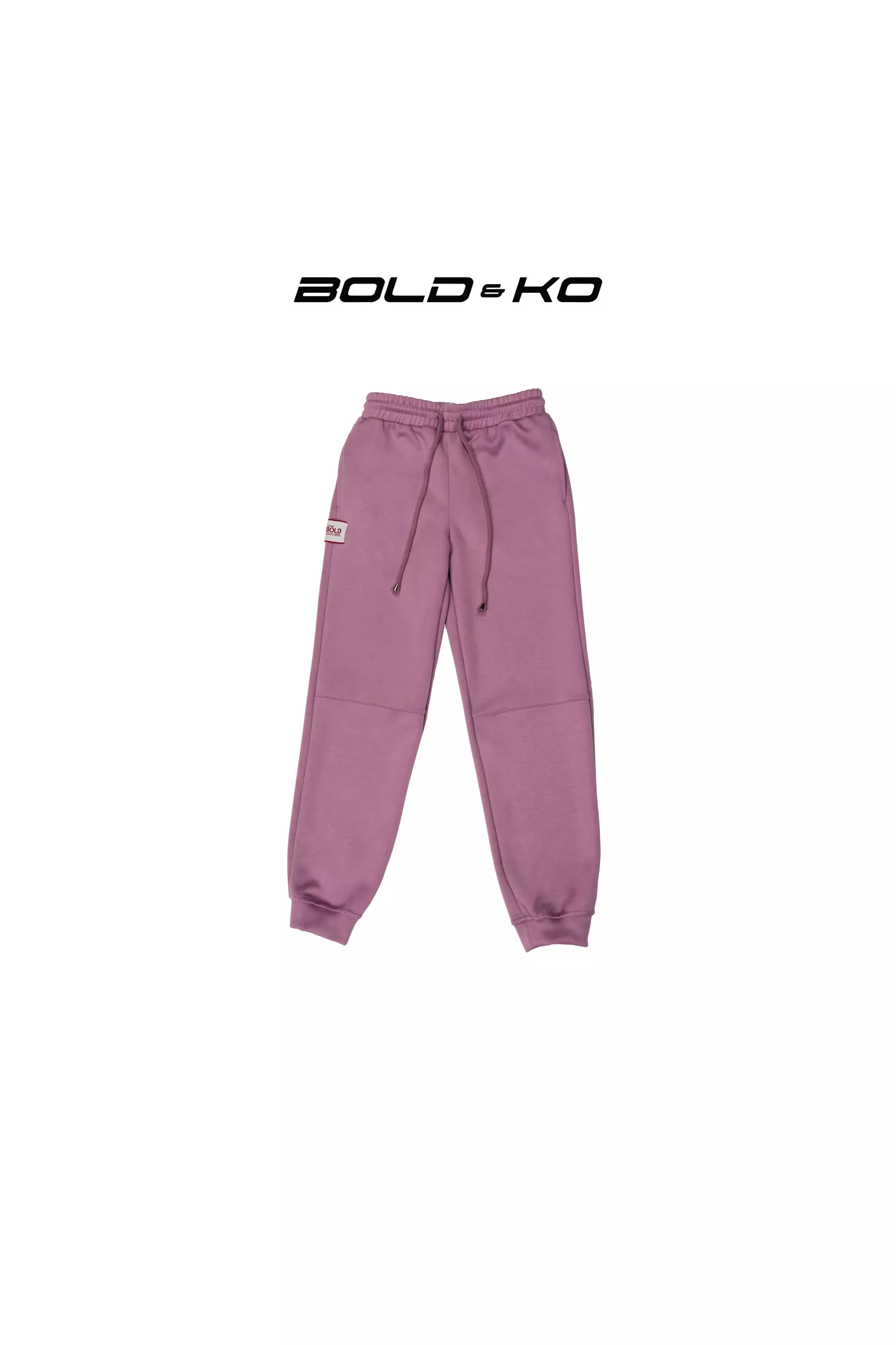 BOLD&KO Bk Limitless Loose Fit Jogger Lilac/ Celana Jogger Anak Laki-Laki / Celana Perempuan