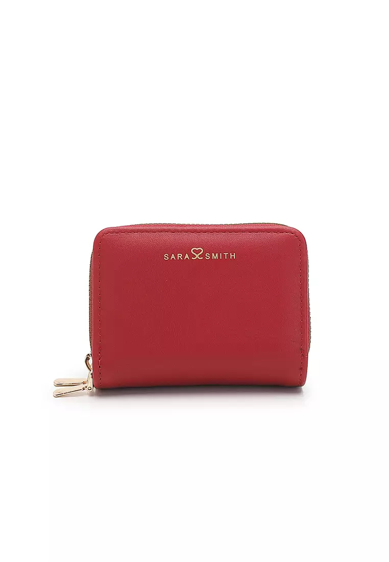 Women's Short Wallet / Purse - Red