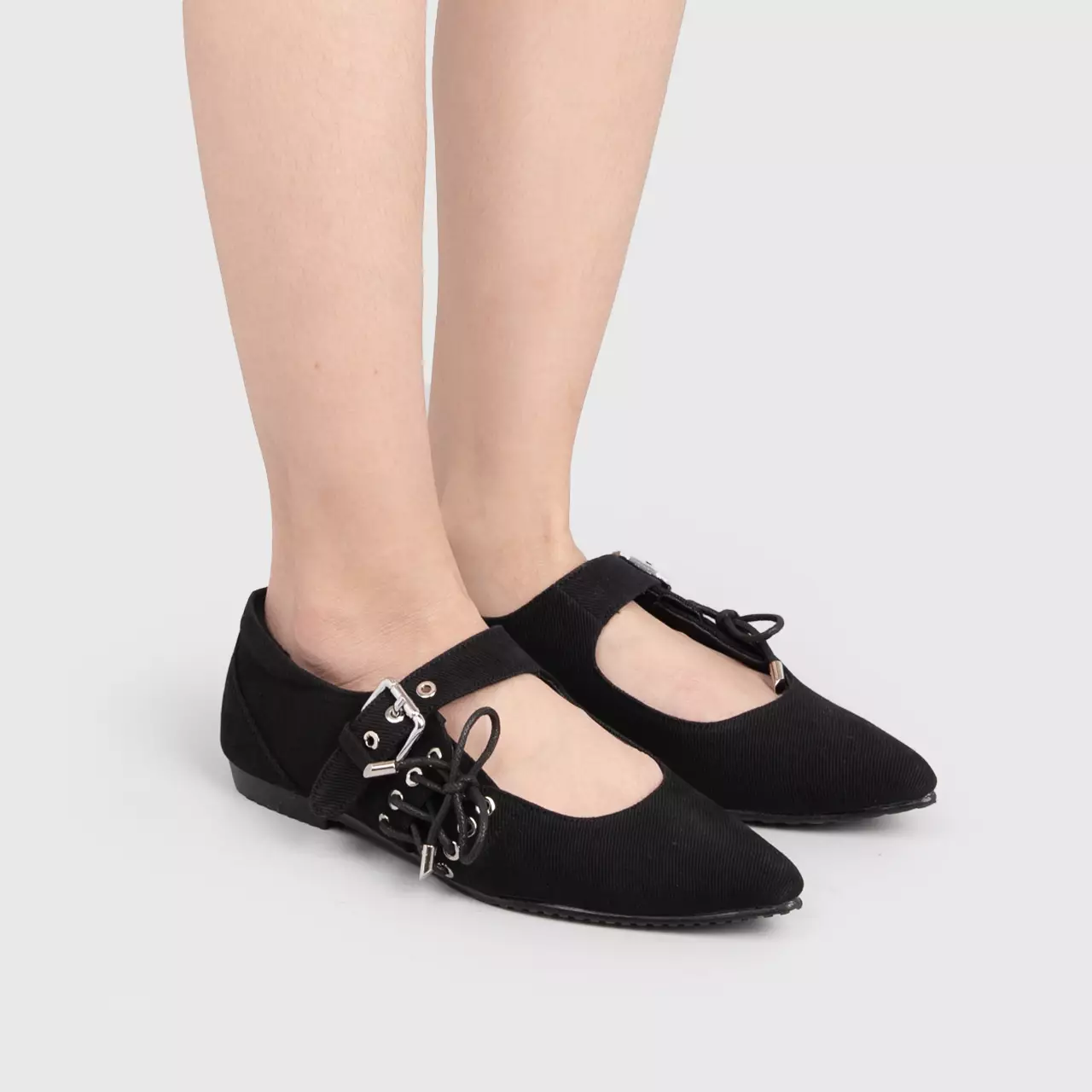 Livanya Flat Shoes Black
