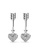 Her Jewellery Arrow of Heart Set - Made with Swarovski Crystals 57A9EAC761F6AFGS_2