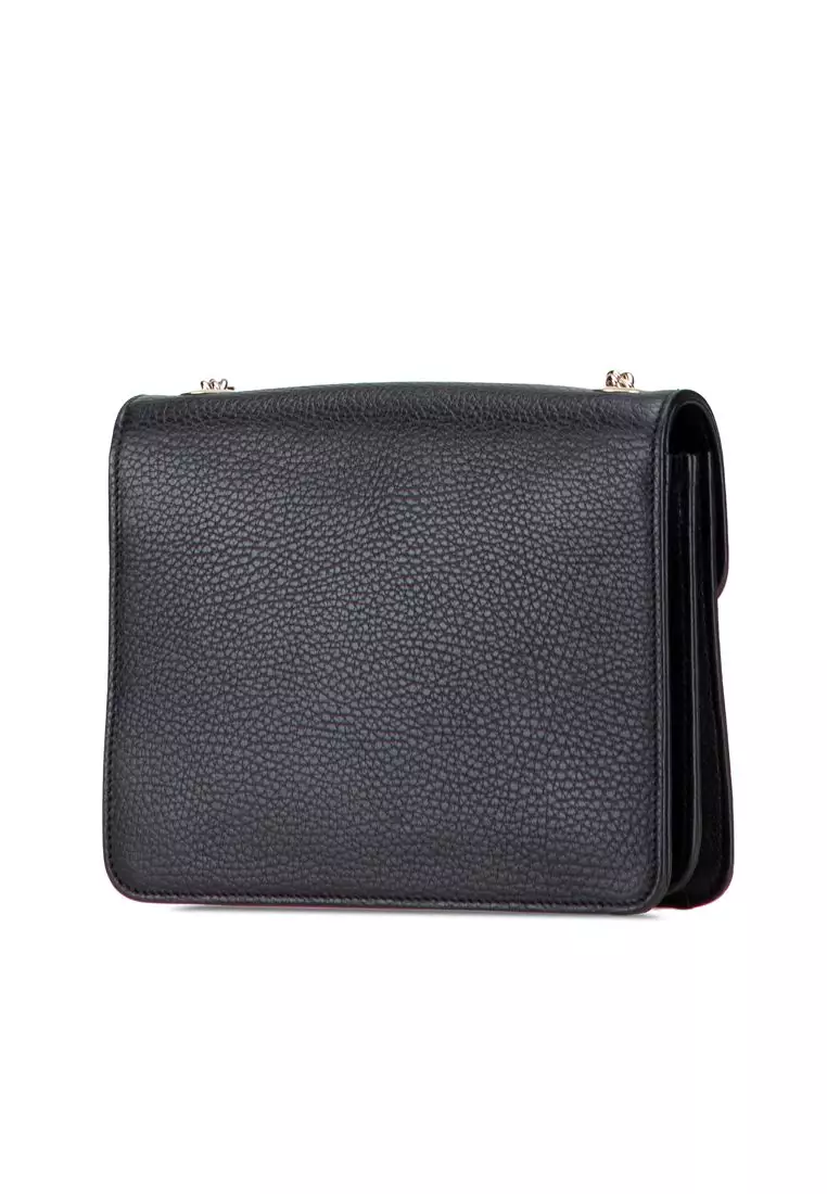 Pre-Loved Gucci Small Dollar Calfskin Interlocking G Crossbody