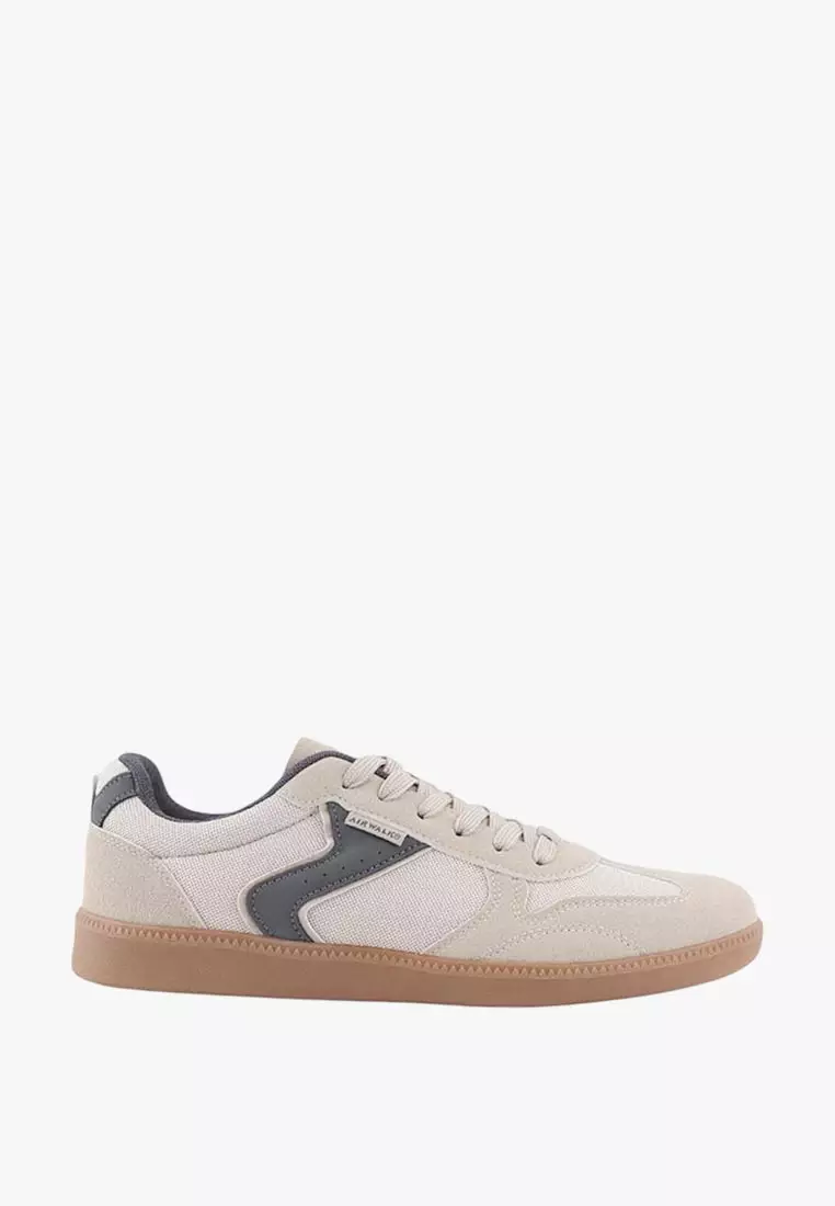 Discount on AIRWALK  shoes - SKU: Cyrus Men's Lifestyle Shoes - Beige/Charcoal